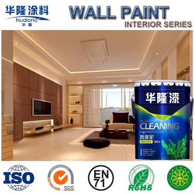 Hualong White Bamboo Charcoal Semi Gloss Interior Emulsion Wall Paint