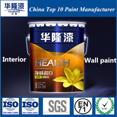 Hualong Environmental Air Clean Interior Super White Emulsion Wall Paint