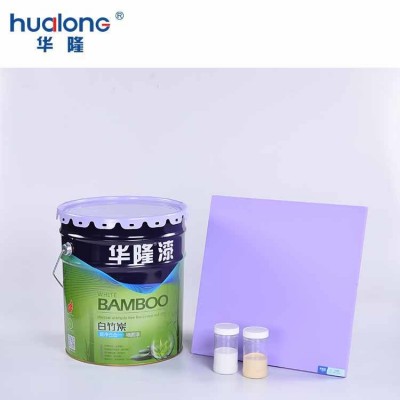 Hualong Coatings Spraying Strong Coverage Exterior Wall Stone Paint