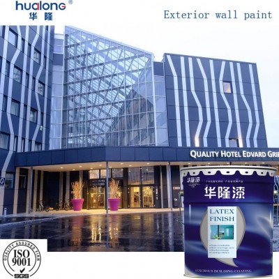 Hualong Anti Weather Uniform Gloss Exterior Wall Paint