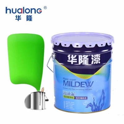 Hualong Coatings White Emulsion Wall Interior Clear Odorless Paint